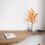 Lifelike Artificial Fall Leaves Stem – 35.4 in, Blue 4