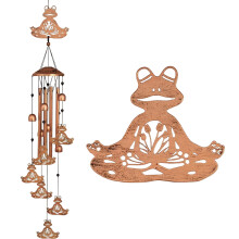 Metal Wind Chime Animal Shape Outdoor Decoration-Frog 35 models