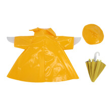 Kleurrijke 23 inch ganzen regenuitrusting set-Oranje