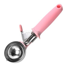 Simple To Use Ice Cream Spoon Treats Serving Tool For Easy-Pink