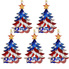(1 Stück) 250. Jahrestag Ornament, bruchsicherer-5