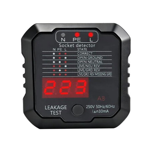 Sterke ABS-insteekcircuitanalyseapparatuur Sockettester voor het