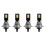 4Pcs H7 LED Headlight Conversion 6W 1000LM 6000K Error Free Canbus Bulb 1