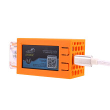 For Nerdminer V2 Pro Miner 78KH/S  Bitcoin Lottery Miner with Luminous Fan BTC Solo Lottery Mining Miner Orange