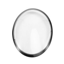 Schwarzer Rand Scheinwerferabdeckung Transparenter Schirm Lampe Scheinwerfer Glasschale Linse für 911 991 Targa/ 12-18 A
