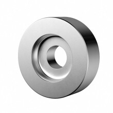 Adaptador de Tocadiscos de Aluminio de 45 RPM para Vinilo de 7 Pulgadas SL1200 Series LP, Accesorios para Tocadiscos de Vinilo, Plateado