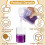 5-Piece Communion Juice Squeeze Bottle with Side Straw, 17 4