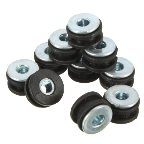 Κιτ 10 τεμαχίων Universal Rubber Grommet, διπλής όψης, κλειστού ελαστικού δακτυλίου, 1