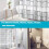 Geometric Shower Curtain White with Hooks 5