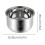 304 rustfri stål riskoger indvendig gryde 2L 2