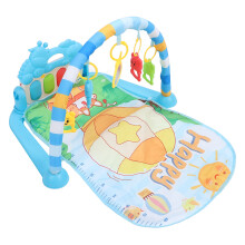 Palestra musicale per neonati con tappetino da gioco 75x58x40 cm, 3 batterie AA