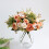Artificial Peony and Rose Bouquet with Flexible Stems 2