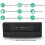 LED Alarm Clock with Snooze, Night Mode & Wall/Desk Mount 5