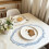Vintage Embroidered Polyester Placemat 43x30cm 5