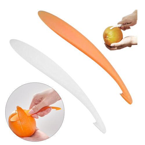 Pack of 2 Functional Kitchen Aid For Quickly Peeling Oranges And 2