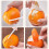 Pack of 2 Functional Kitchen Aid For Quickly Peeling Oranges And 6