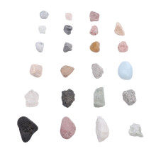23Pcs Xmas Rock Collection Blind Box Ore Specimen Gift 454g
