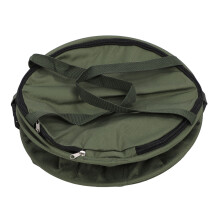 Cubo de basura para camping de 24 galones, verde OD, 45 x 55 cm