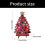 Christmas Countdown Tree Display with 24 Bottle Slots 3