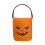 Pungă de bomboane de Halloween cu dovleac, nețesută, 1 bucată 2