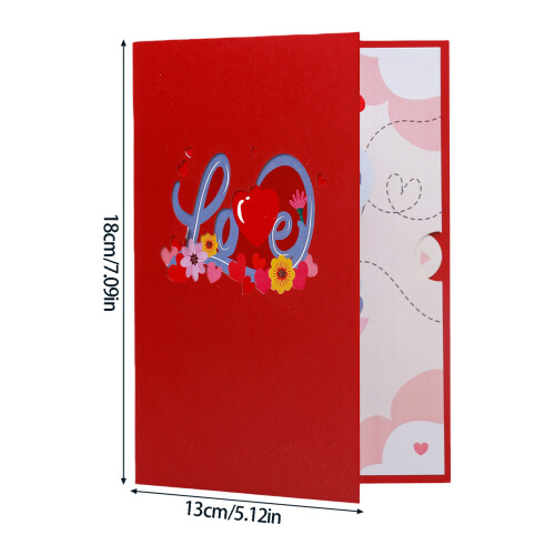 Unique 3D Symbol Standing Raised Card For Special Day Instances 2