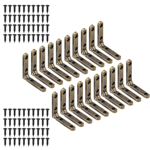 Starke Schrankscharniere aus Metall, robuste-Bronze