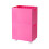 Wheeled Storage Box With Stackable Design Great For-rose red 1