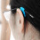Silicone Eyeglass Strap Holder Pair 0.39 x 1.57 inch 5
