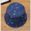 Lovely Pattern Jeans Bucket Hat Big Edge Comfortable-Black 7