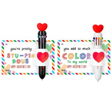 Portable Miniature Greeting Cards And Coloring Pen Stationery-2