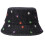 Lovely Pattern Jeans Bucket Hat Big Edge Comfortable-Black 1