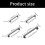 Premium Zinc Drawer Handles Offering Smooth-Silver 128 5