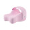 Oreiller de soutien de jambe curviligne pour une expérience-Rose 1
