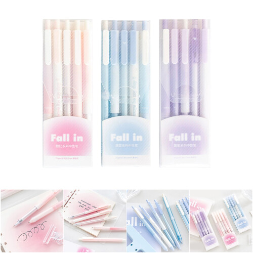 Ballpoint Pen Shifting Ballpoint Markers Comfortable Hold-Blue 2