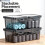 Dust Proof Small Parts Organizer Container-1 small square box 4