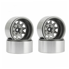 4 pezzi di cerchi beadlock in alluminio da 2,2 pollici per Gen8 RC