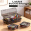 Dust Proof Small Parts Organizer Container-1 small square box 6