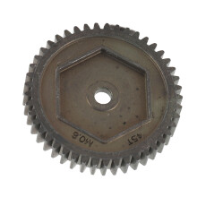 Engrenage droit RC 45 dents Module 0,8 Acier 8053 pour crawler 1/10