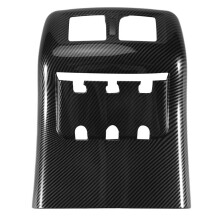 Voor  Navara NP300 2016-2021 Koolstofvezel Auto Armsteun Achter Doos Airconditioning Vent Outlet Cover Trim Accessoires