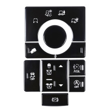 Adesivo per Pulsante di Regolazione Della Modalità Terreno Della Console Centrale per Rivestimento Interno 'Auto per Sport