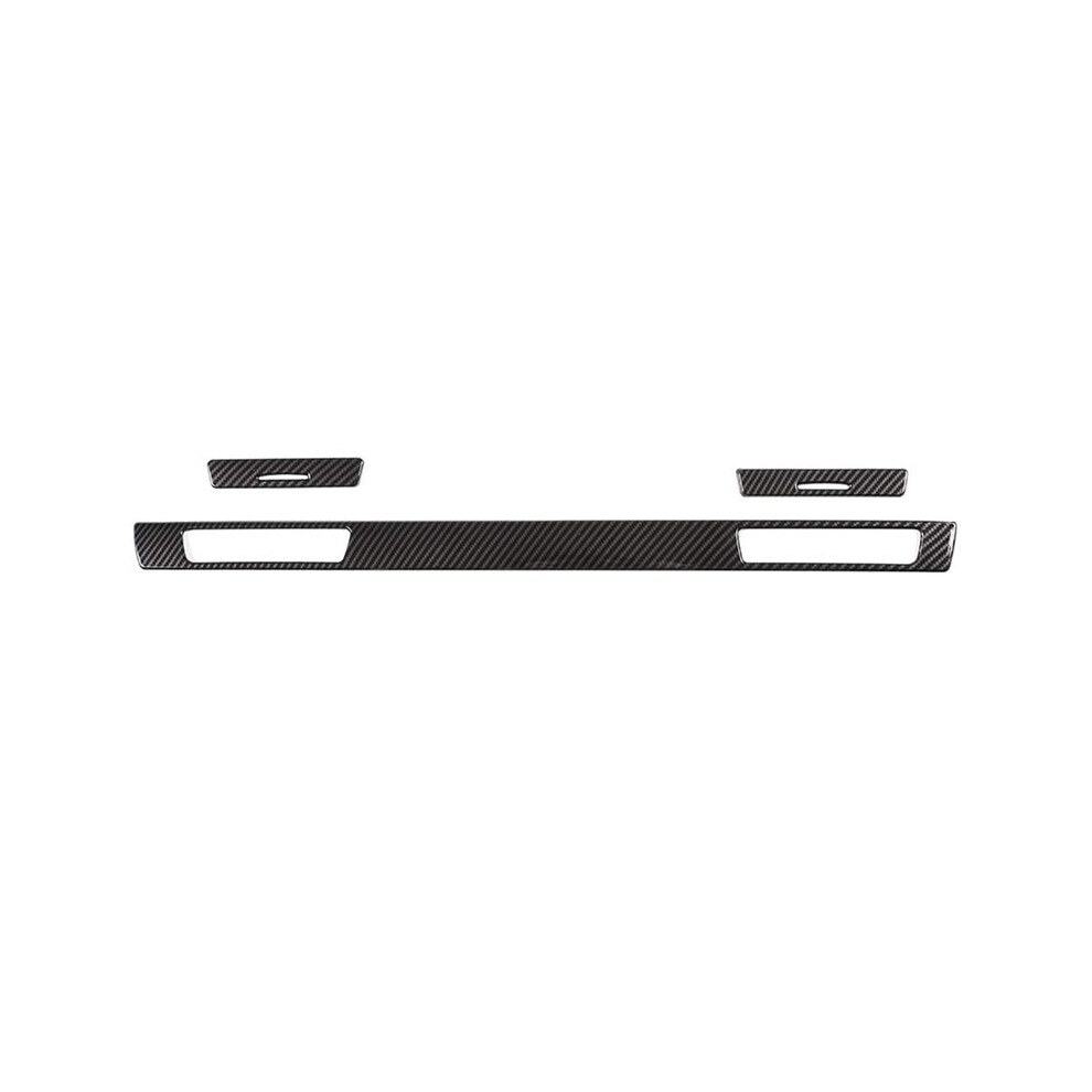 Dashboard Cup Holder Decoration Strips Trim Stickers For 3 Series E90 2005-2012 Car Accessoires, Abs Carbon Fiber 6133053067684