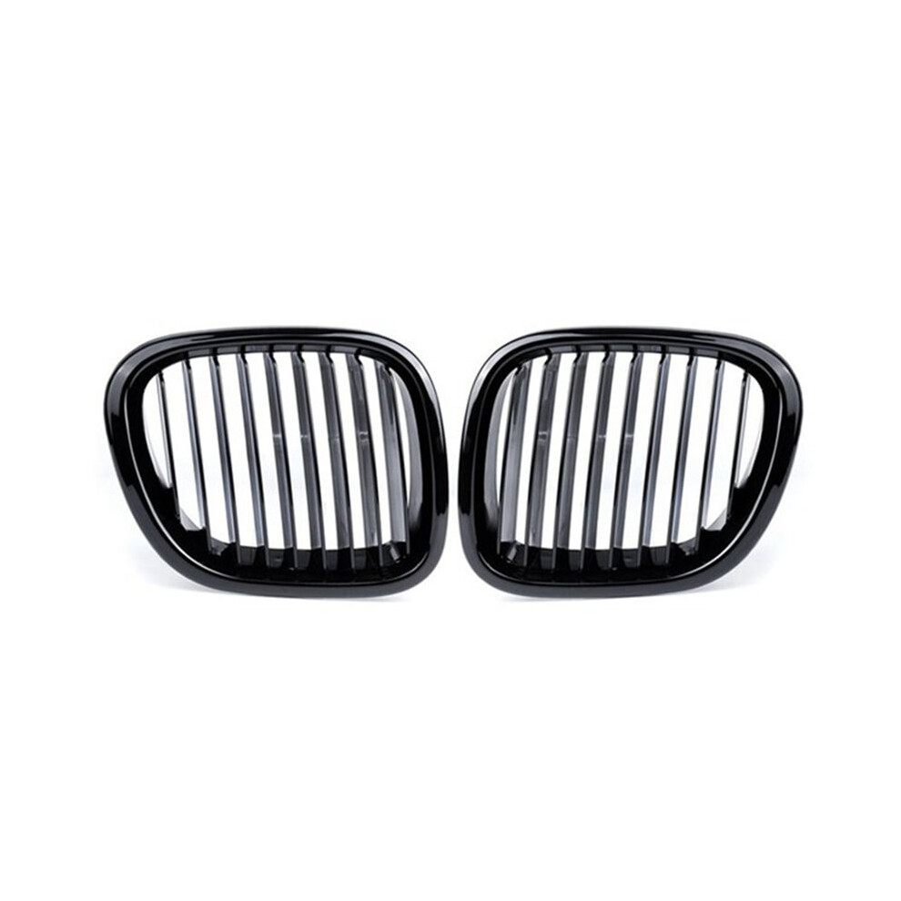 Car Glossy Front Hood Kidney Grill Mesh Sport Racing Grills For Z3 Convertible Coupe 1996-2002 Black 4711121400438