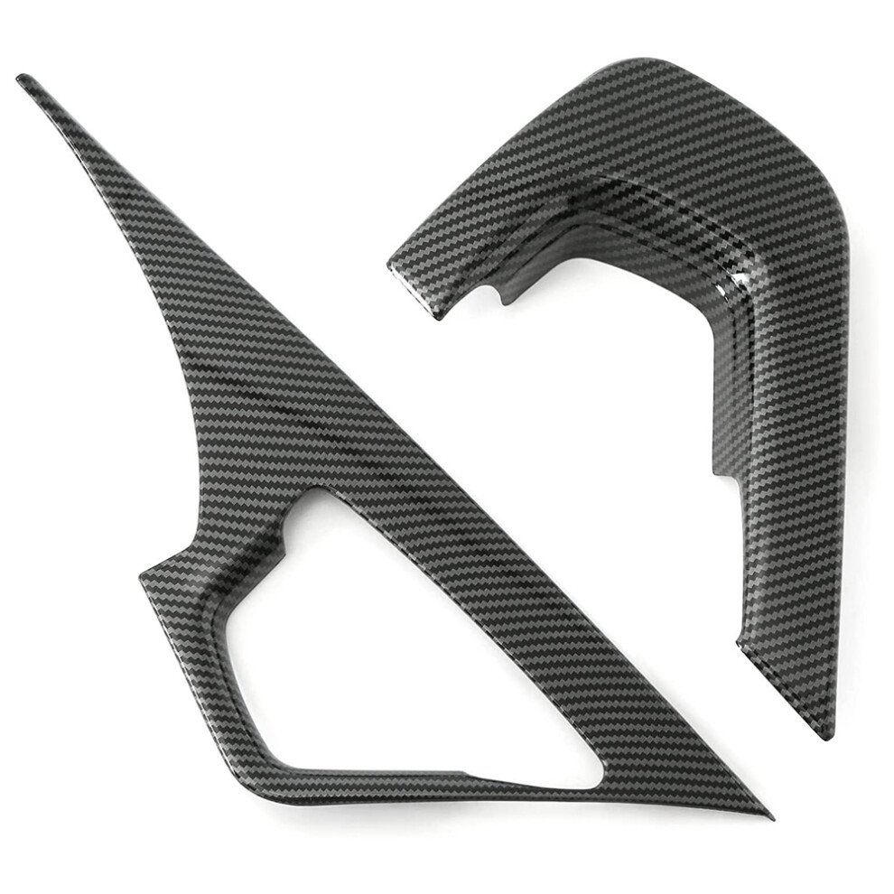 Central Control Armrest Cover Trim For Corvette C7 2014 2015 2016 2017 2018 2019 Accessories Abs Carbon Fiber 4713404057445