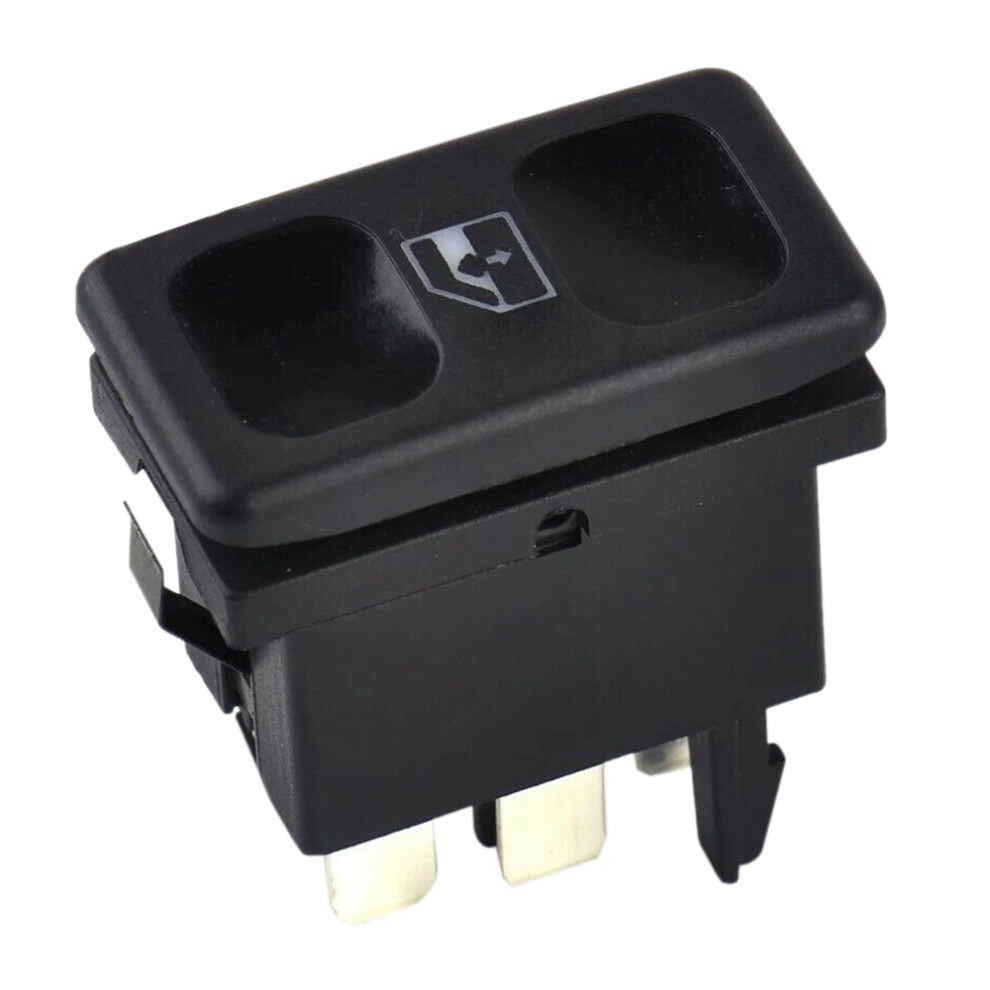1Pcs Car Plastic Metal Power Window Control Button 191959855 Bdp605 For Mk2 1985 -1987 1988 1989 Black 4714197748961