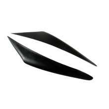 Resin Headlight Eyebrows Eyelids Stickers Trim Cover Headlight Lid for 3 Axela M3 2017 2018 2019