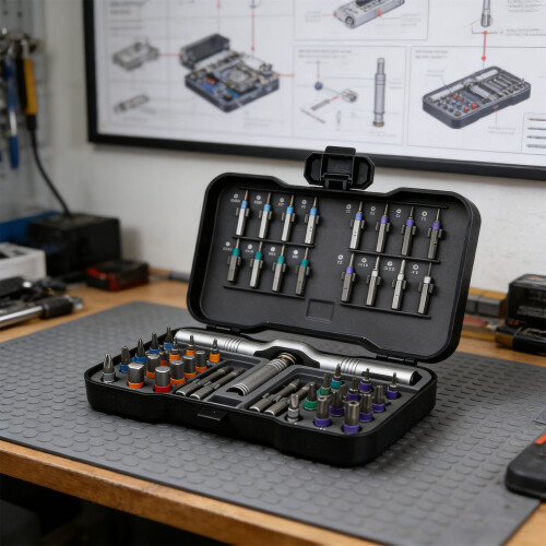Handle Screwdriver Set Saves 80 Effort Magnetic for Easy 1