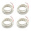4X 60-3528 SMD Waterproof LED Light Strip DC12V () 1M 1