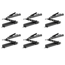 6X Multi-Function Scribing Tool Plastic Compass Angle Adjustable Tiling Paving Stud Walls Woodworking Tools