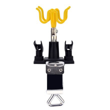 Supporto per Aerografo Kit di Supporto un Morsetto 4 Mount Airbrush Tabletop Bench Station per Aerografo Set di Inclinazione Girevole un 360 Gradi
