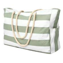 Strandtasche, Badetasche, Wasserdichte Strandtasche, Schwimmbadtasche, Strandtasche, Einkaufstasche, Faltbare UmhäNgetasche GrüN